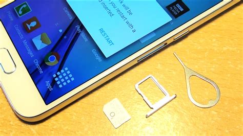 Determining the SIM Card Size for Galaxy S6 .